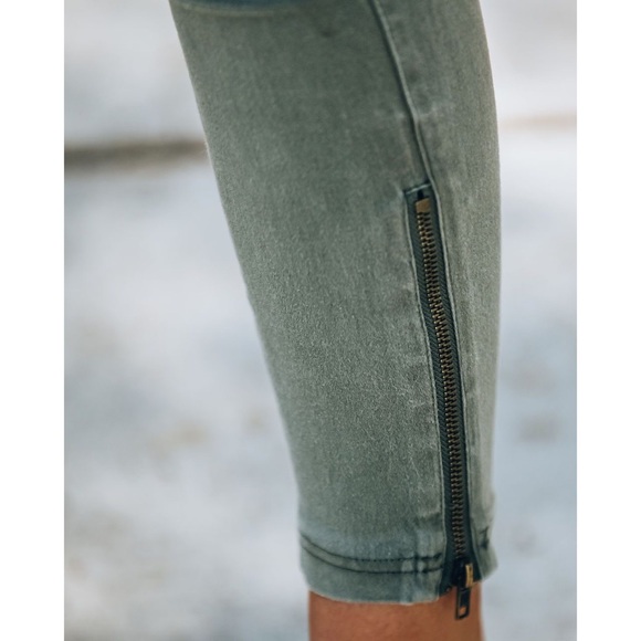 LAST ONE - PIPER JEGGING OLIVE - Picture 8 of 8